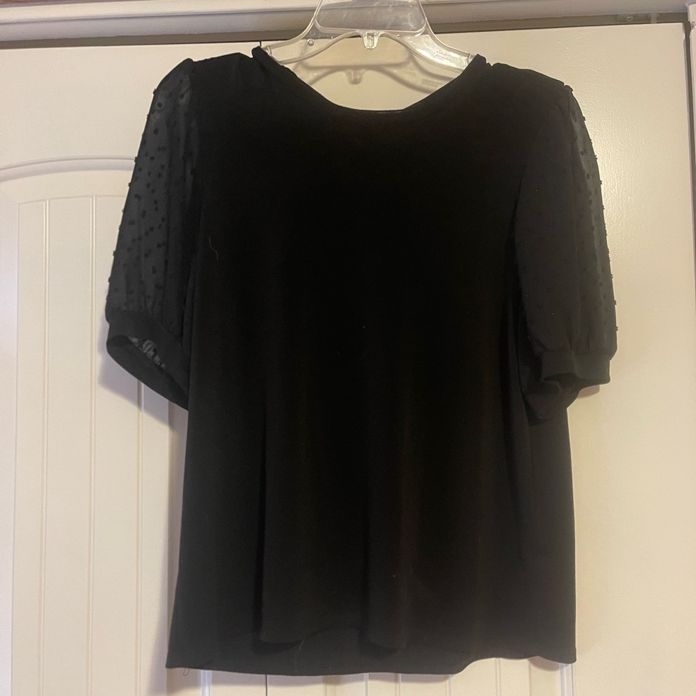 Elegant Black Women's Top